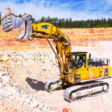 Komatsu PC800 umgebaut von ECHLE